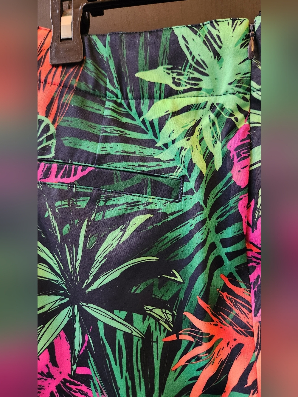Lady Hagen Multicolored Tropical Print Skort - Picture 7 of 7
